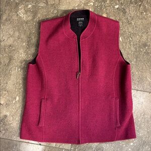 Nomadic Traders Berry Wool Vest, S